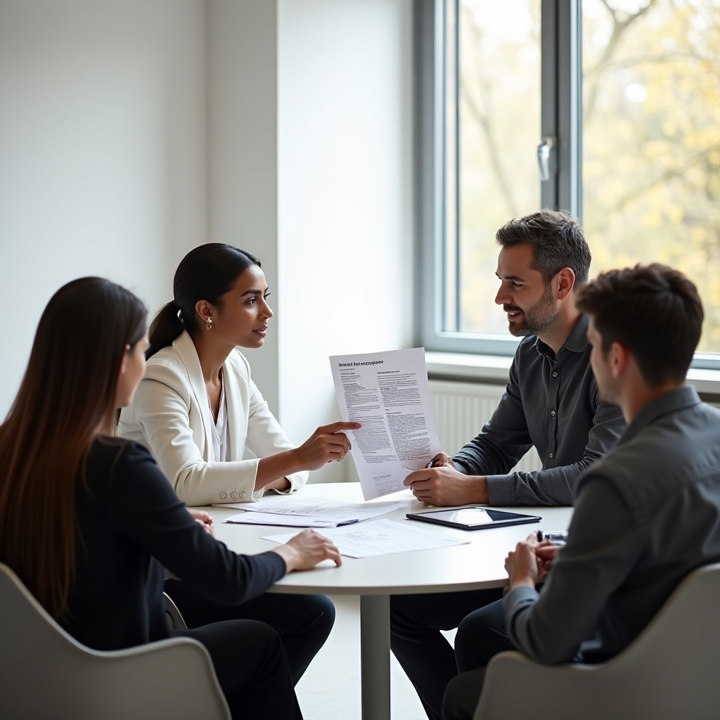 Riunione di revisione post-incidente con team di gestione aziendale